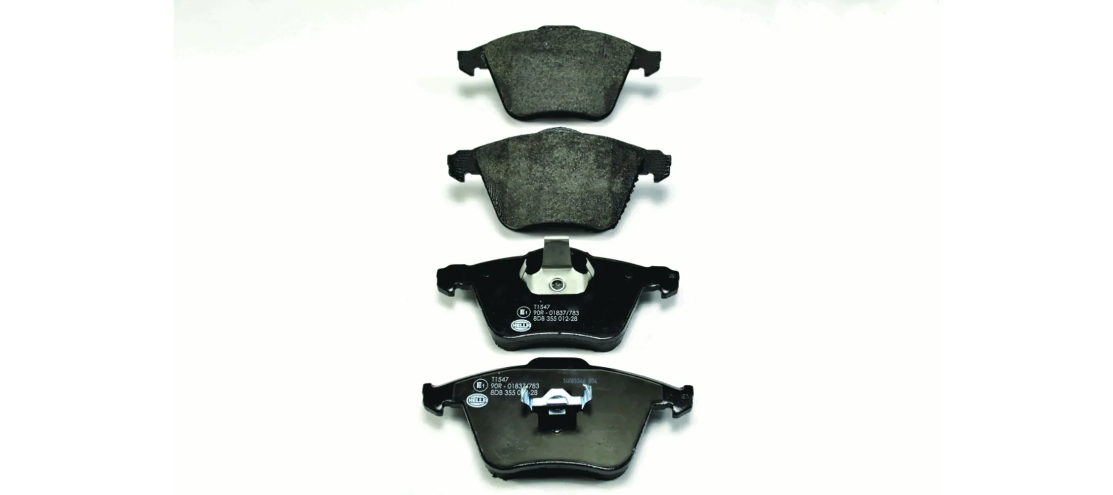 Brake Pad Set, disc brake 8DB 355 012-281