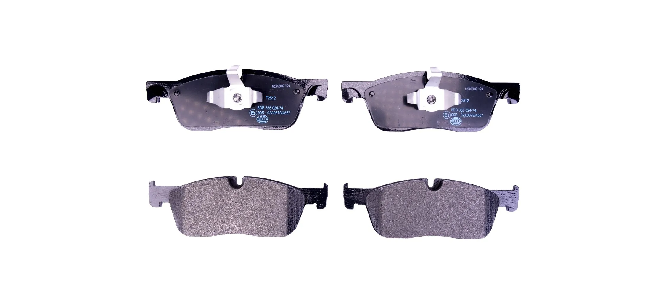 Brake Pad Set, disc brake 8DB 355 024-741