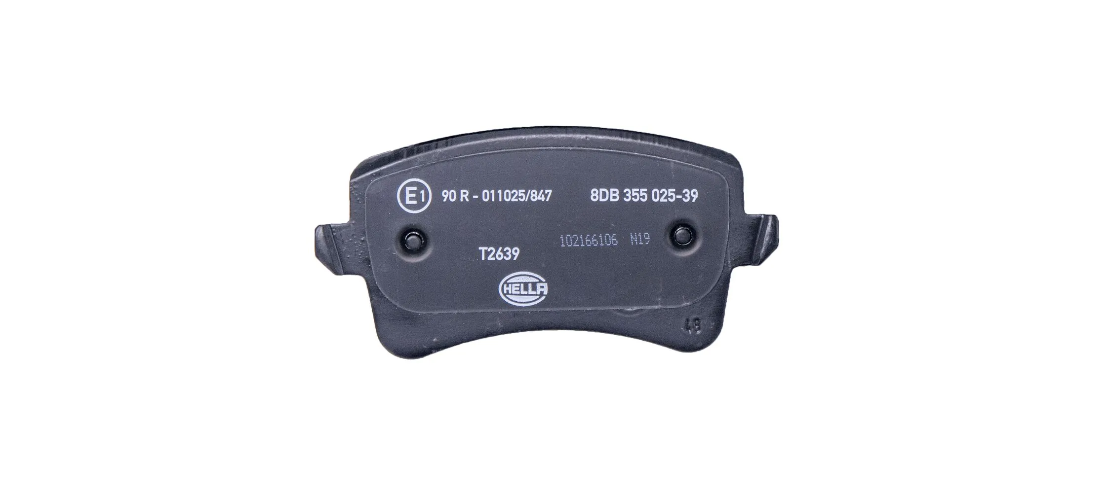 Brake Pad Set, disc brake 8DB 355 025-391