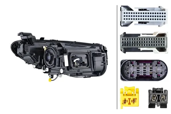 HELLA 1EX 015 619-711 Headlight