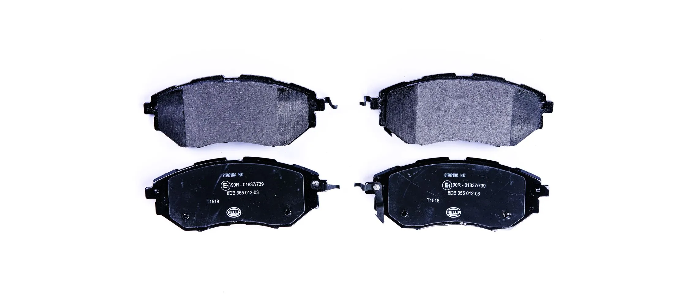 Brake Pad Set, disc brake 8DB 355 012-031