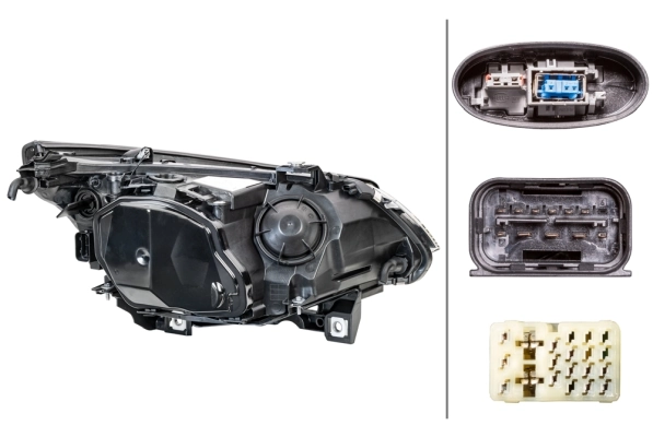 HELLA 1ZS 169 009-111 Headlight