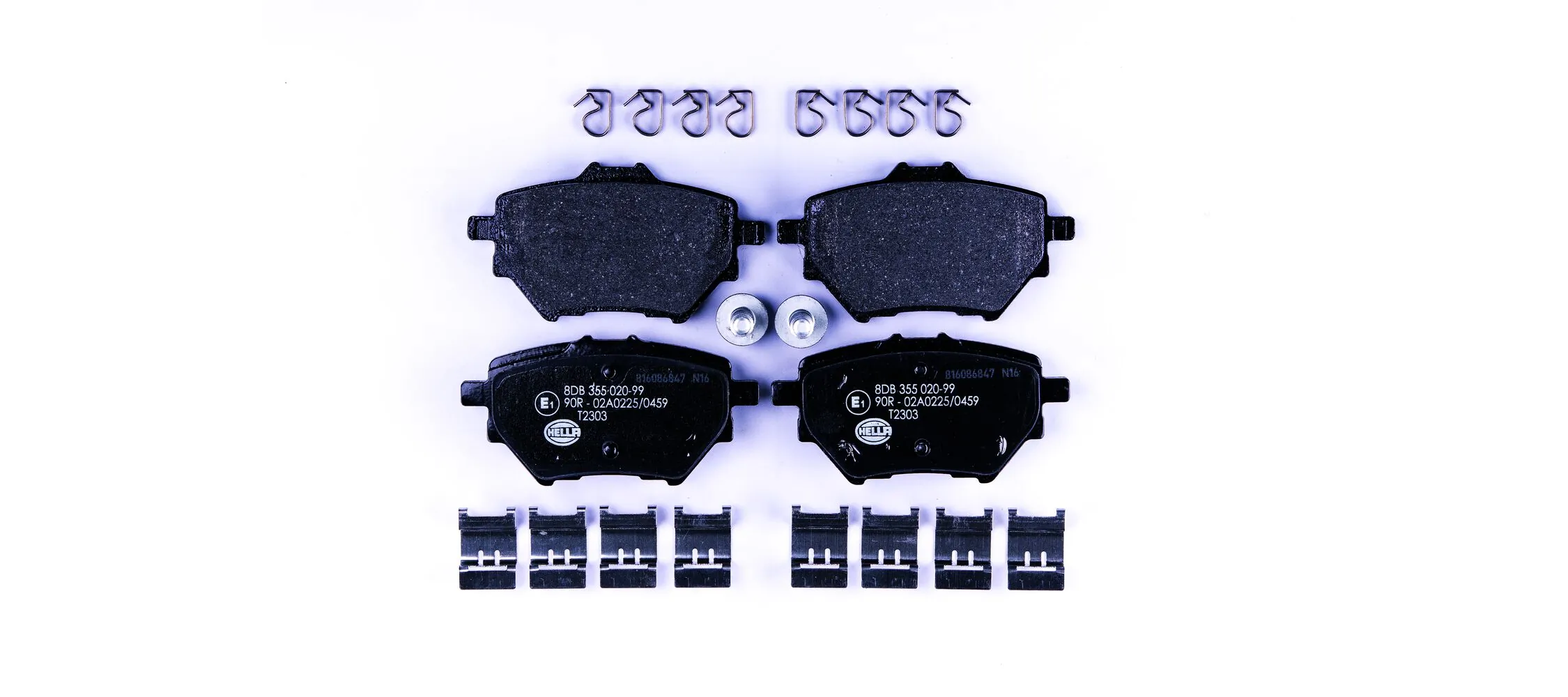 Brake Pad Set, disc brake 8DB 355 020-991