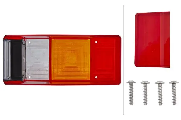 HELLA 9EL 147 096-021 Lens, tail light assembly