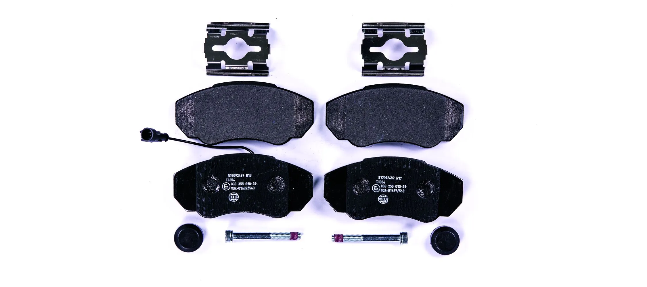 Brake Pad Set, disc brake 8DB 355 010-391