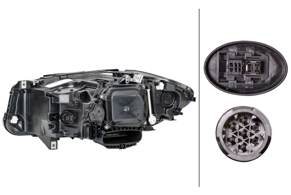 HELLA 1EL 011 087-721 Headlight