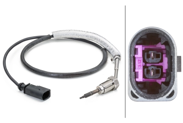 Sensor, exhaust gas temperature 6PT 014 494-291