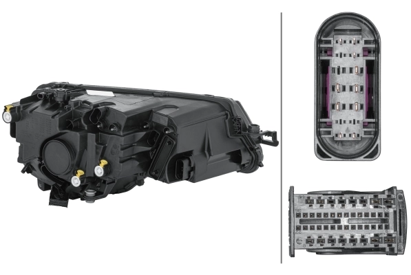 HELLA 1EX 354 855-031 Headlight