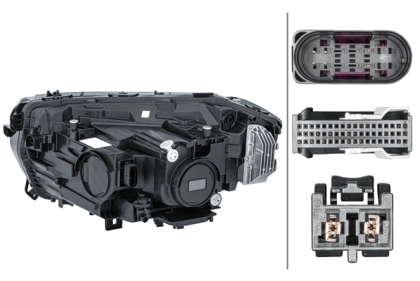 HELLA 1EX 014 530-321 Headlight