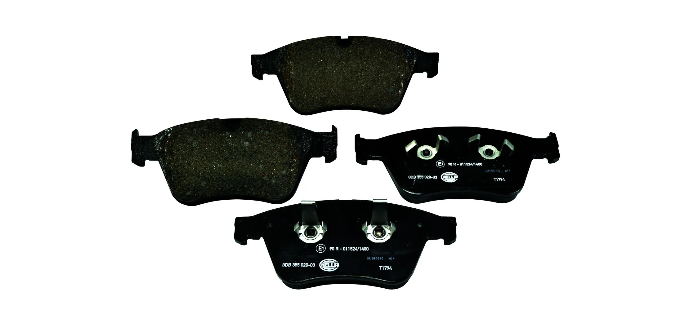 Brake Pad Set, disc brake 8DB 355 020-031