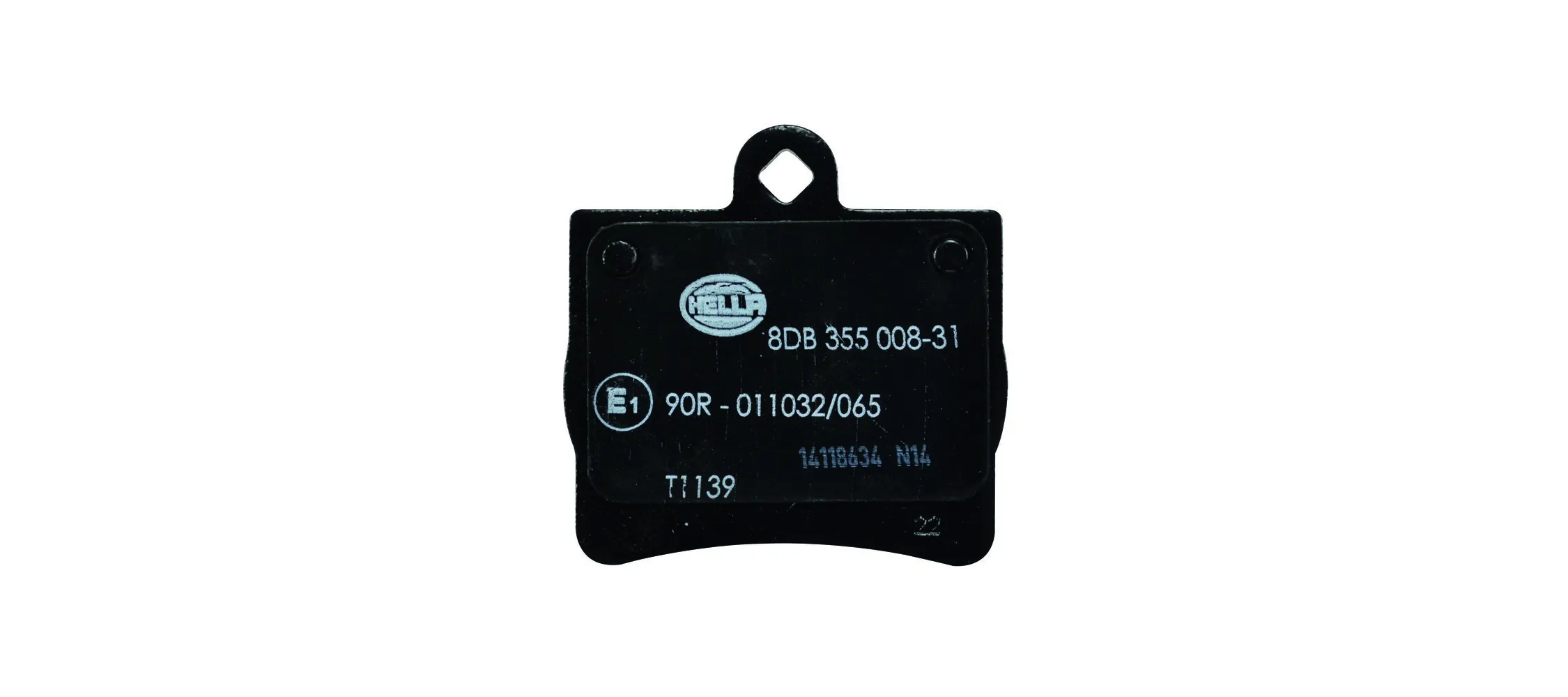HELLA 8DB 355 008-311 Brake Pad Set, disc brake