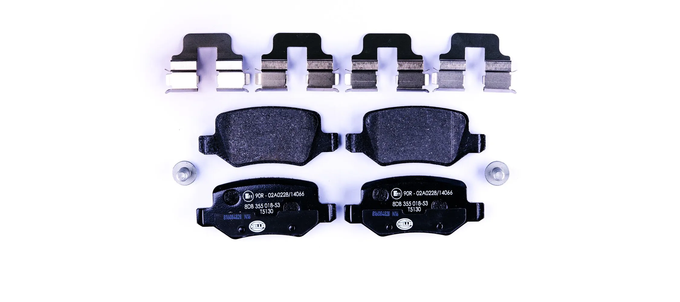 Set bantalan rem, rem cakram 8DB 355 018-531