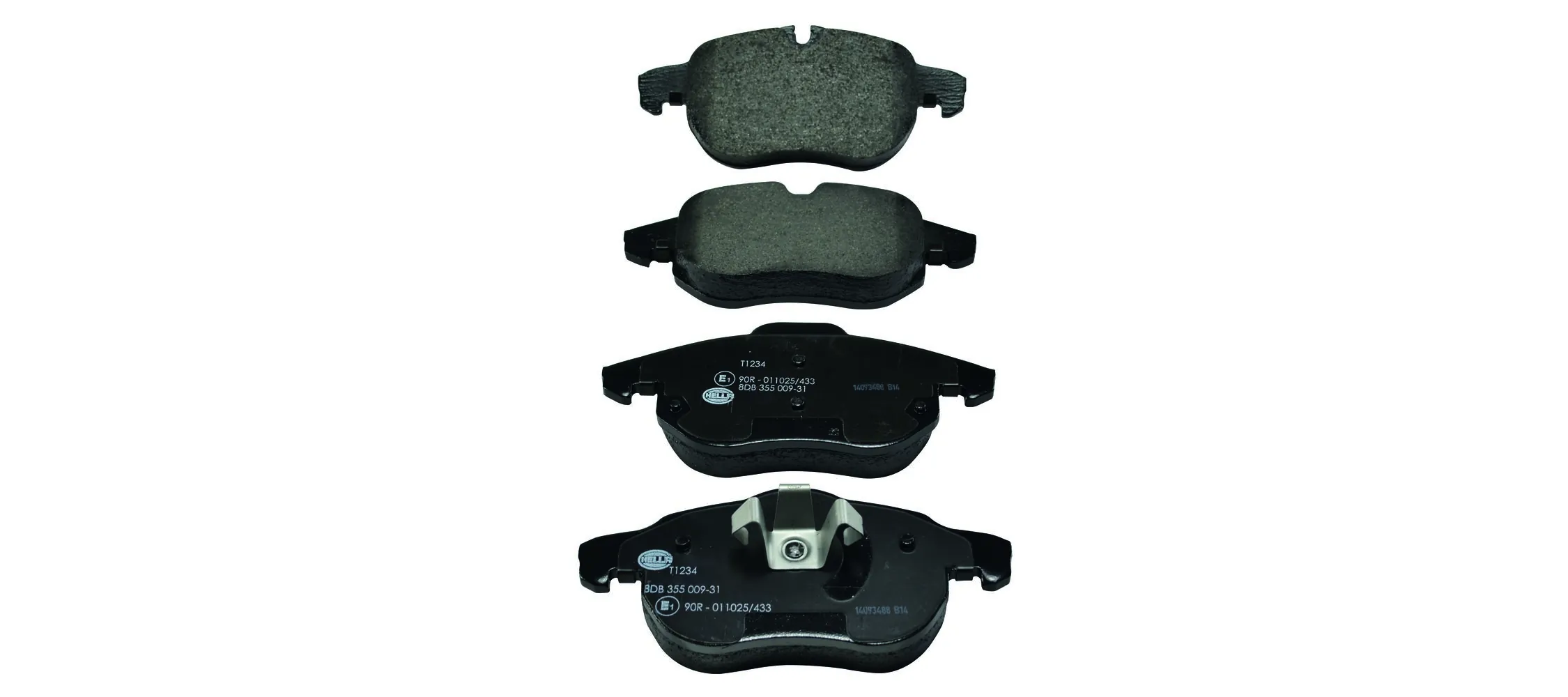 Brake Pad Set, disc brake 8DB 355 009-311