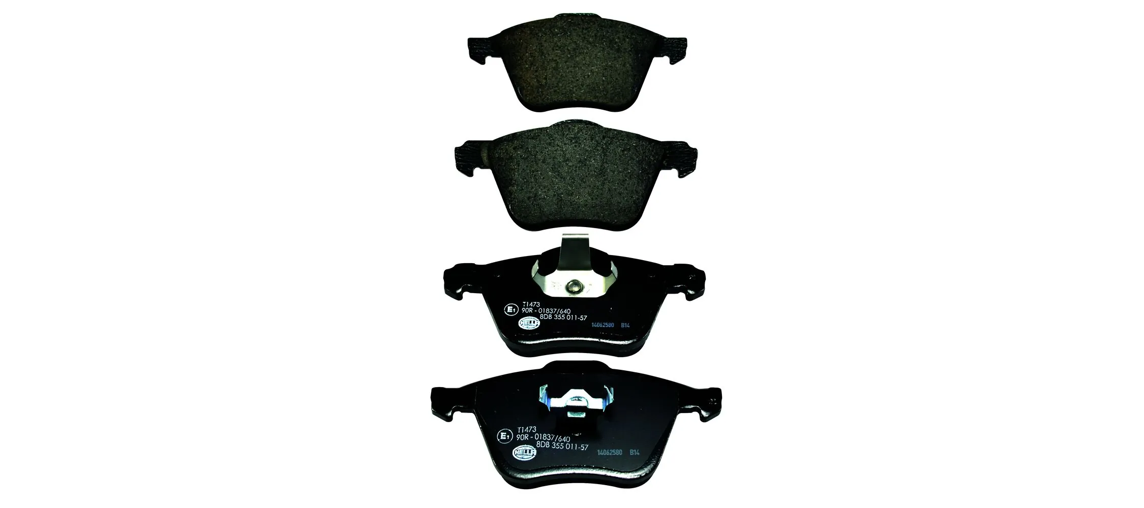 Brake Pad Set, disc brake 8DB 355 011-571