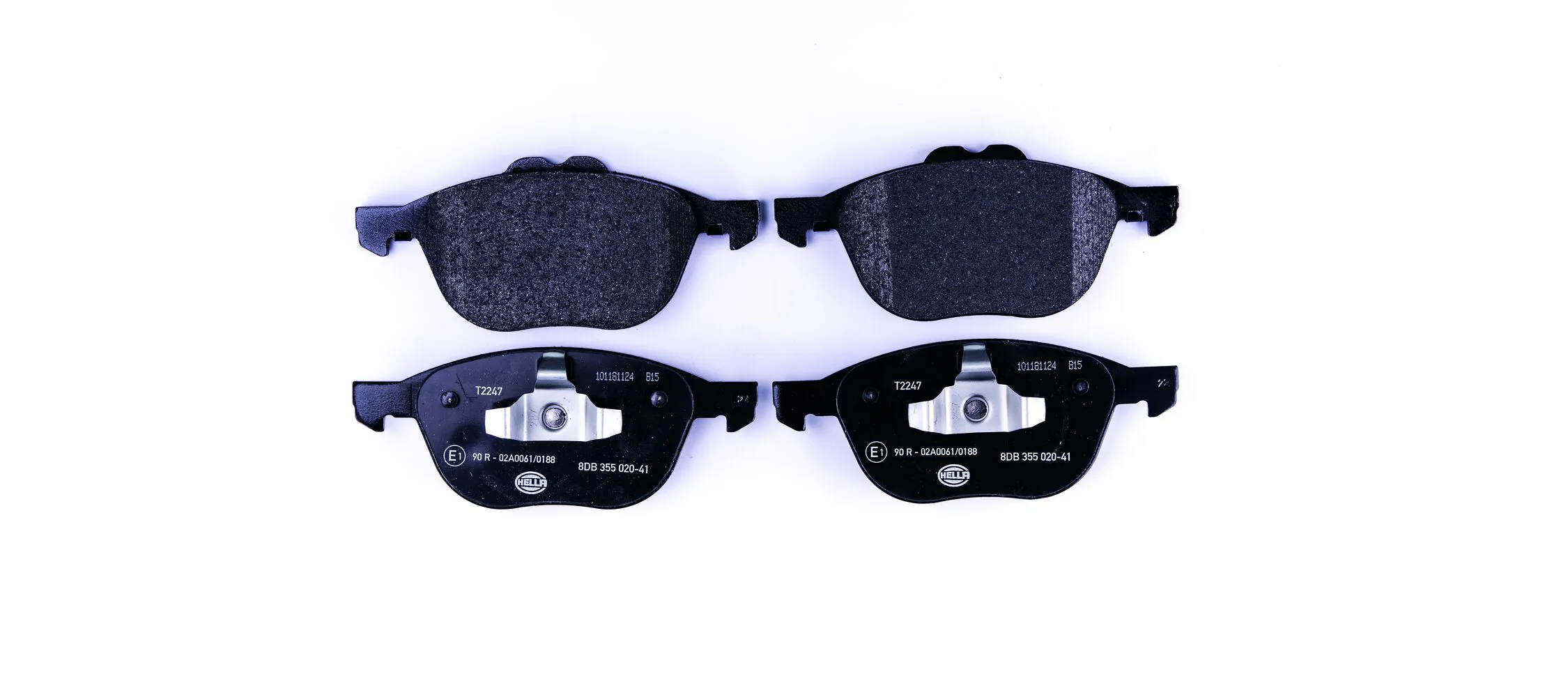 Brake Pad Set, disc brake 8DB 355 020-411