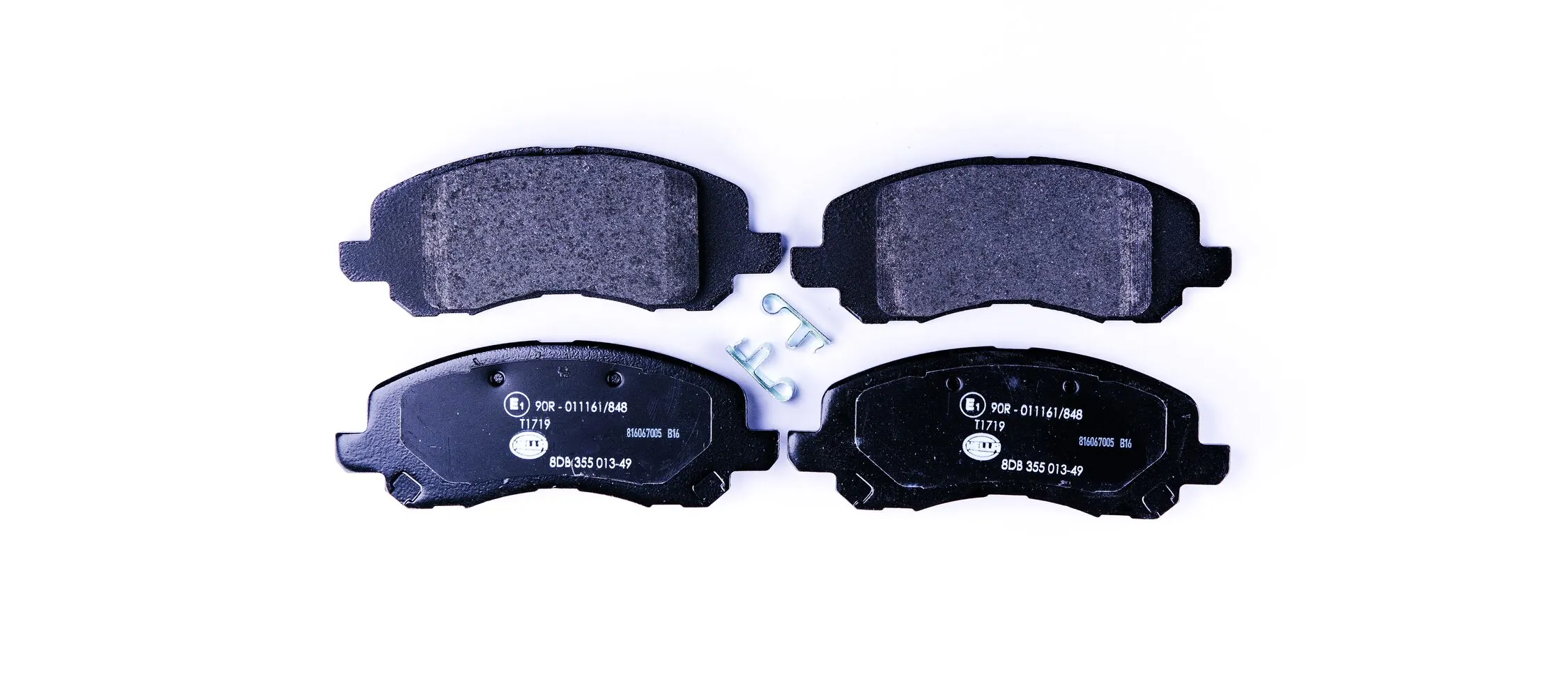 Set Pad Brek, Brek Piring 8DB 355 013-491