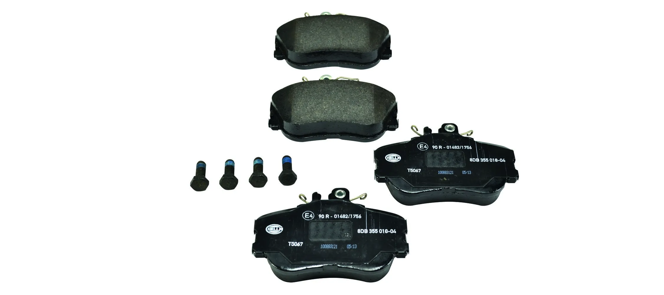 Brake Pad Set, disc brake 8DB 355 018-041