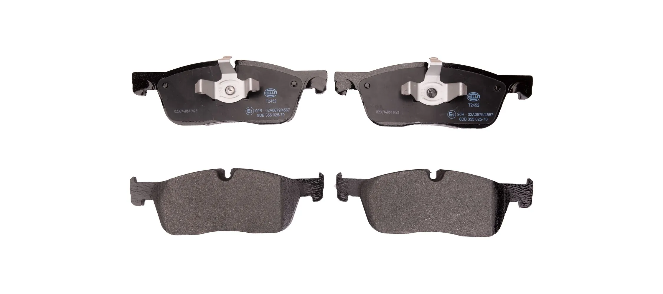 Brake Pad Set, disc brake 8DB 355 025-701