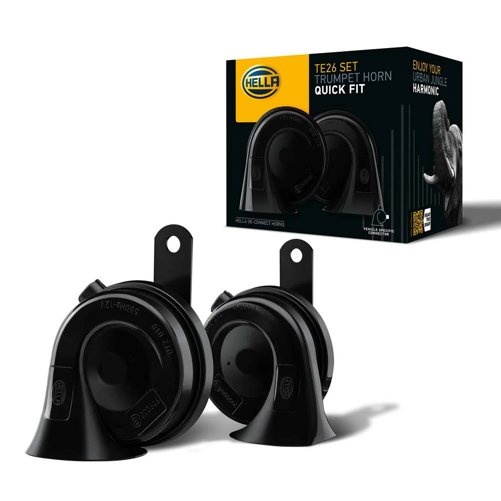 HELLA 3FH 012 010-121 Trumpet Horn