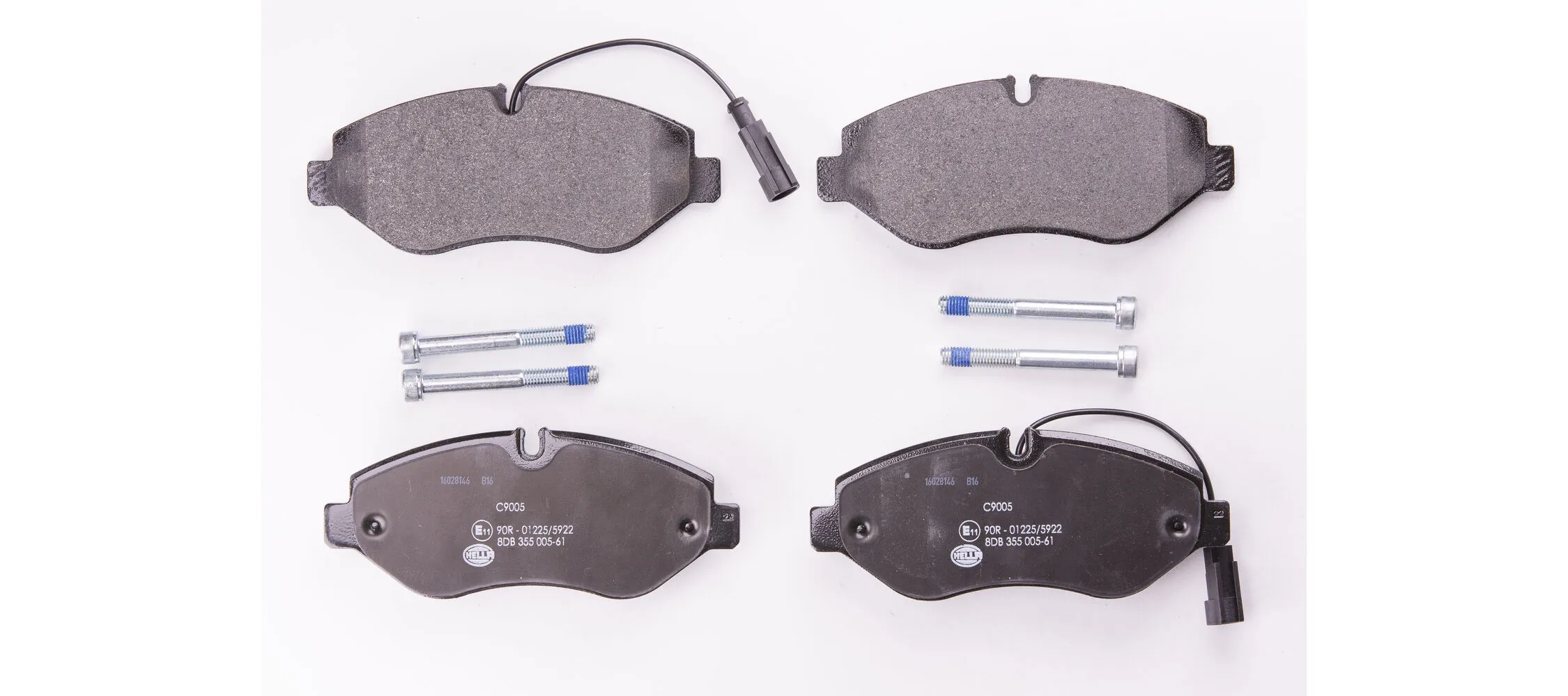 Brake Pad Set, disc brake 8DB 355 005-611