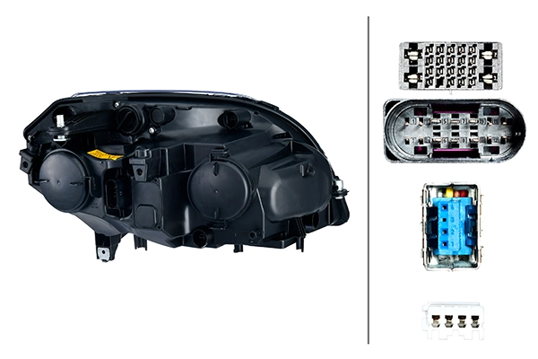 HELLA 1ZS 354 878-051 Headlight