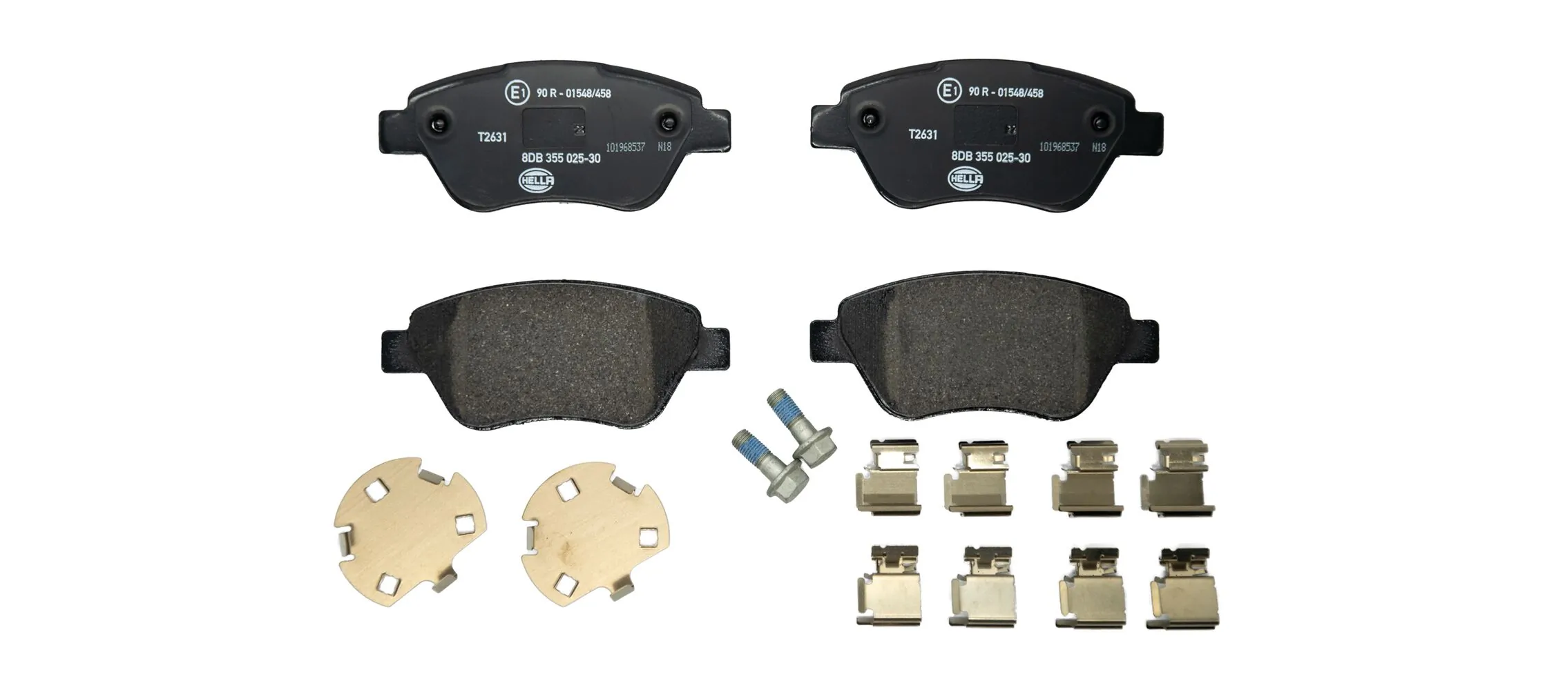 Brake Pad Set, disc brake 8DB 355 025-301