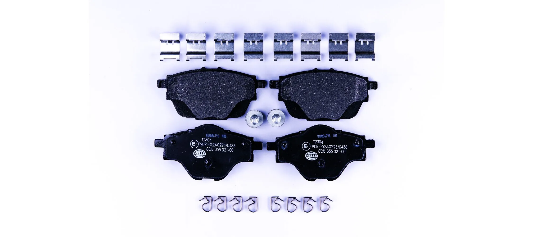 Brake Pad Set, disc brake 8DB 355 021-001