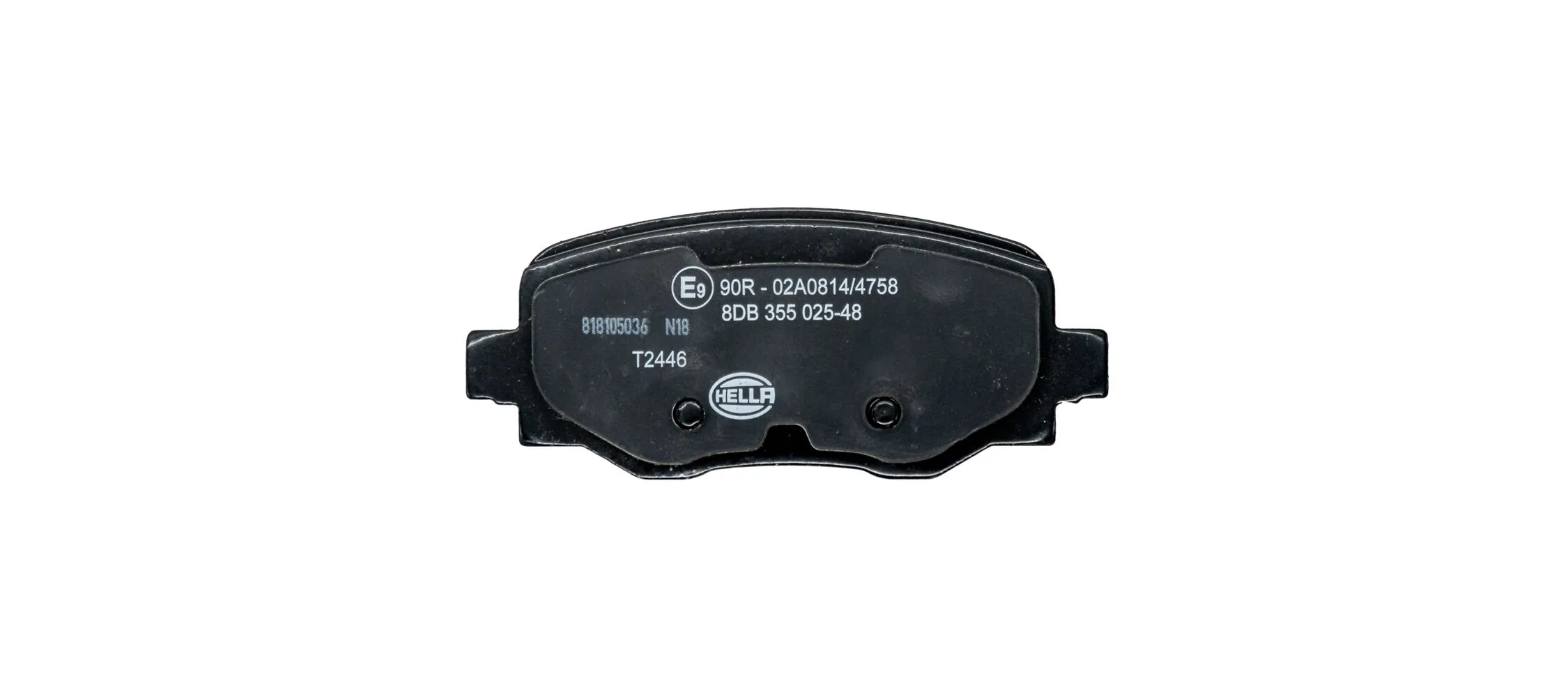 HELLA 8DB 355 025-481 Brake Pad Set, disc brake