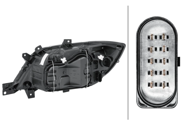 HELLA 1EH 246 047-061 Headlight