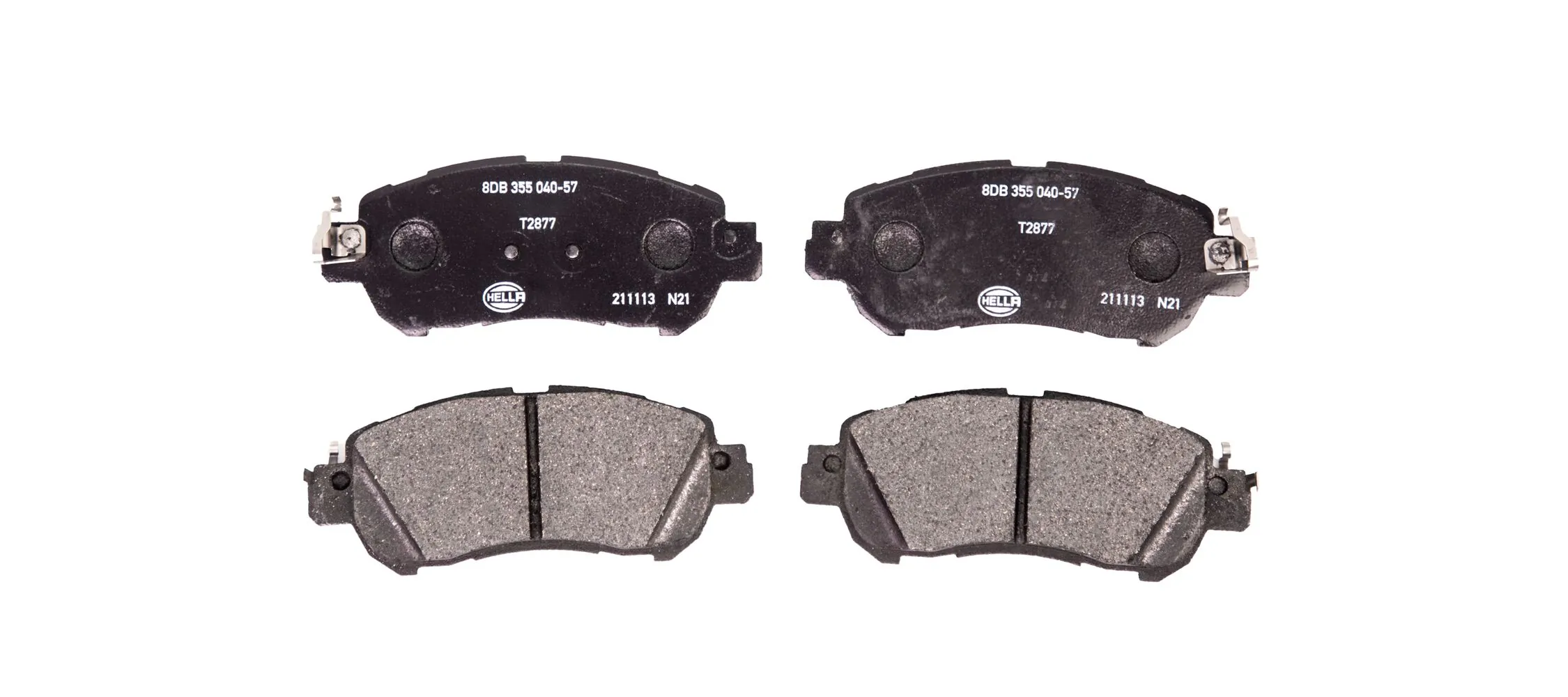HELLA 8DB 355 040-571 Brake Pad Set, disc brake