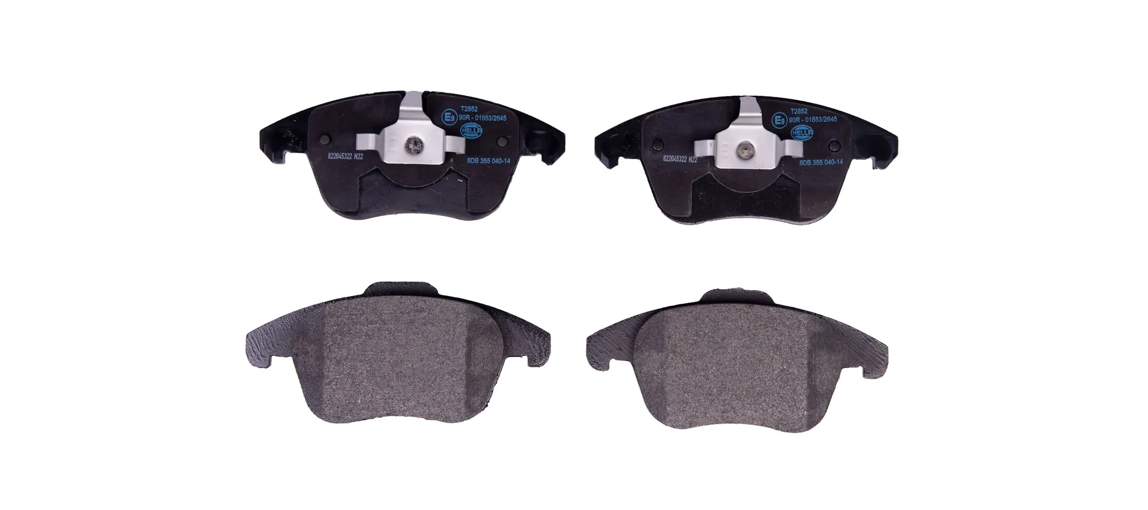 Brake Pad Set, disc brake 8DB 355 040-141