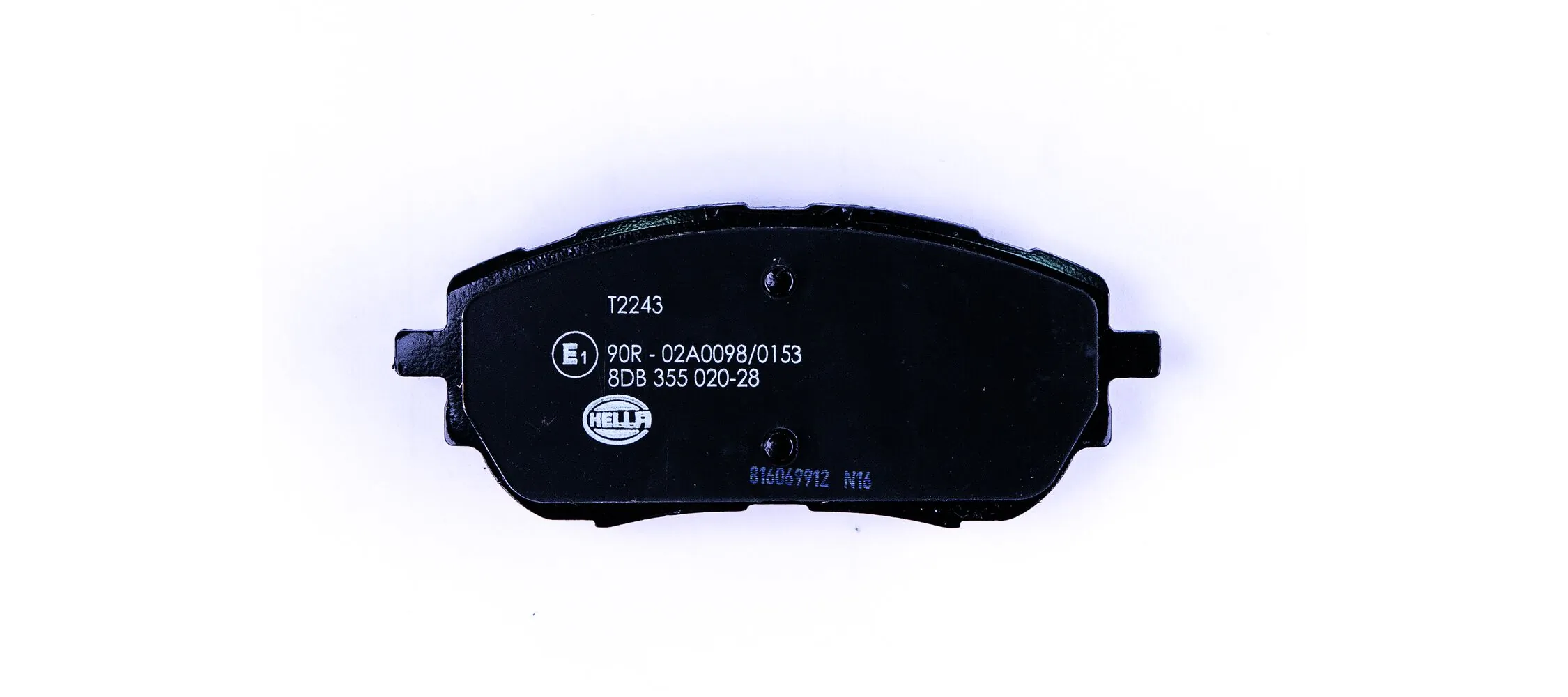 Brake Pad Set, disc brake 8DB 355 020-281