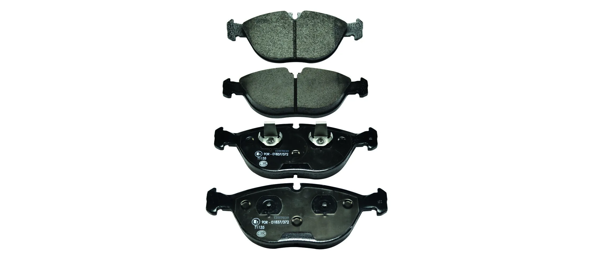 Brake Pad Set, disc brake 8DB 355 008-261
