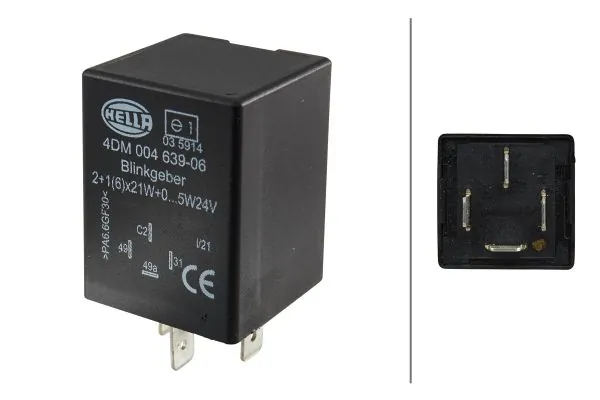 HELLA 4DM 004 639-061 Flasher Unit