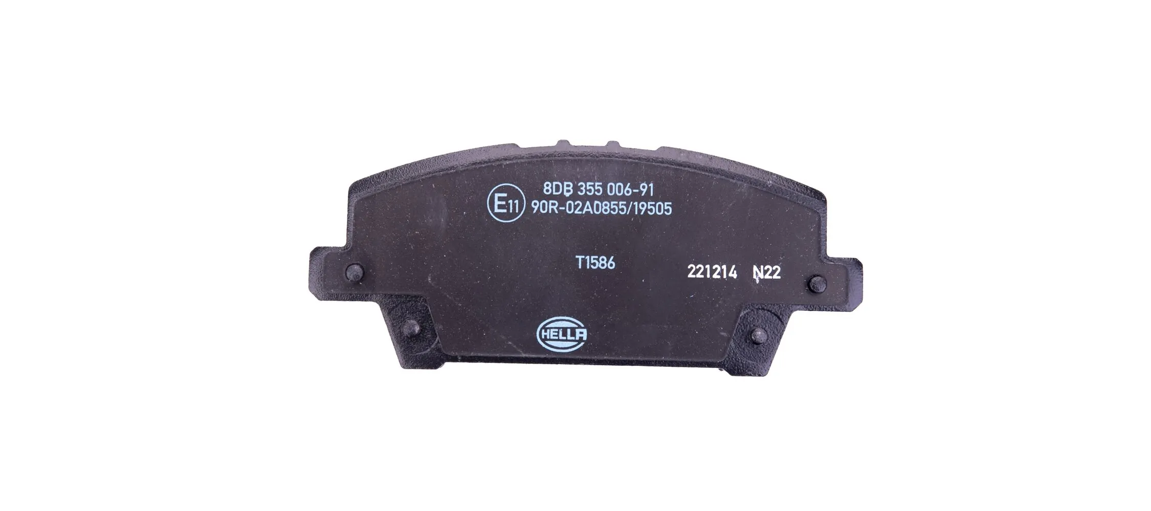 브레이크 패드 세트, 디스크 브레이크 8DB 355 006-911