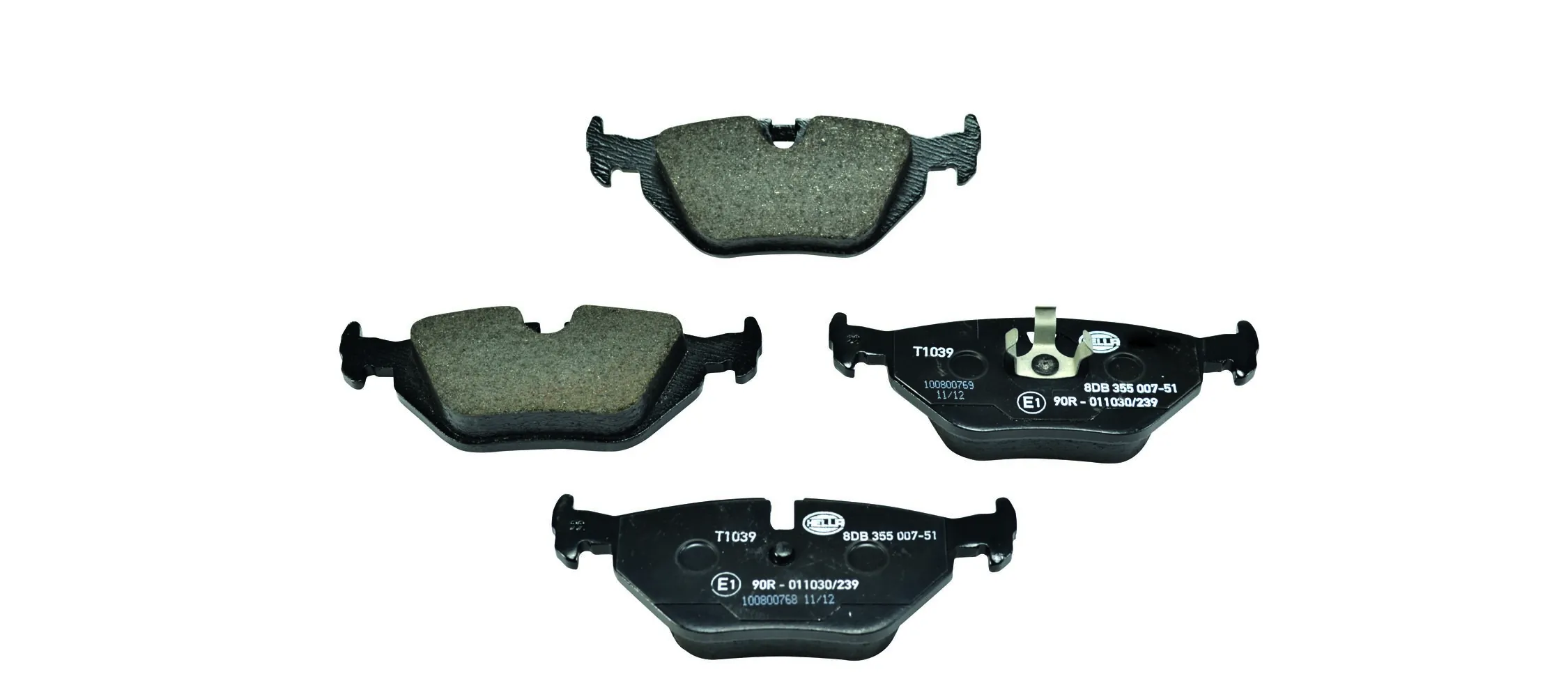Brake Pad Set, disc brake 8DB 355 007-511