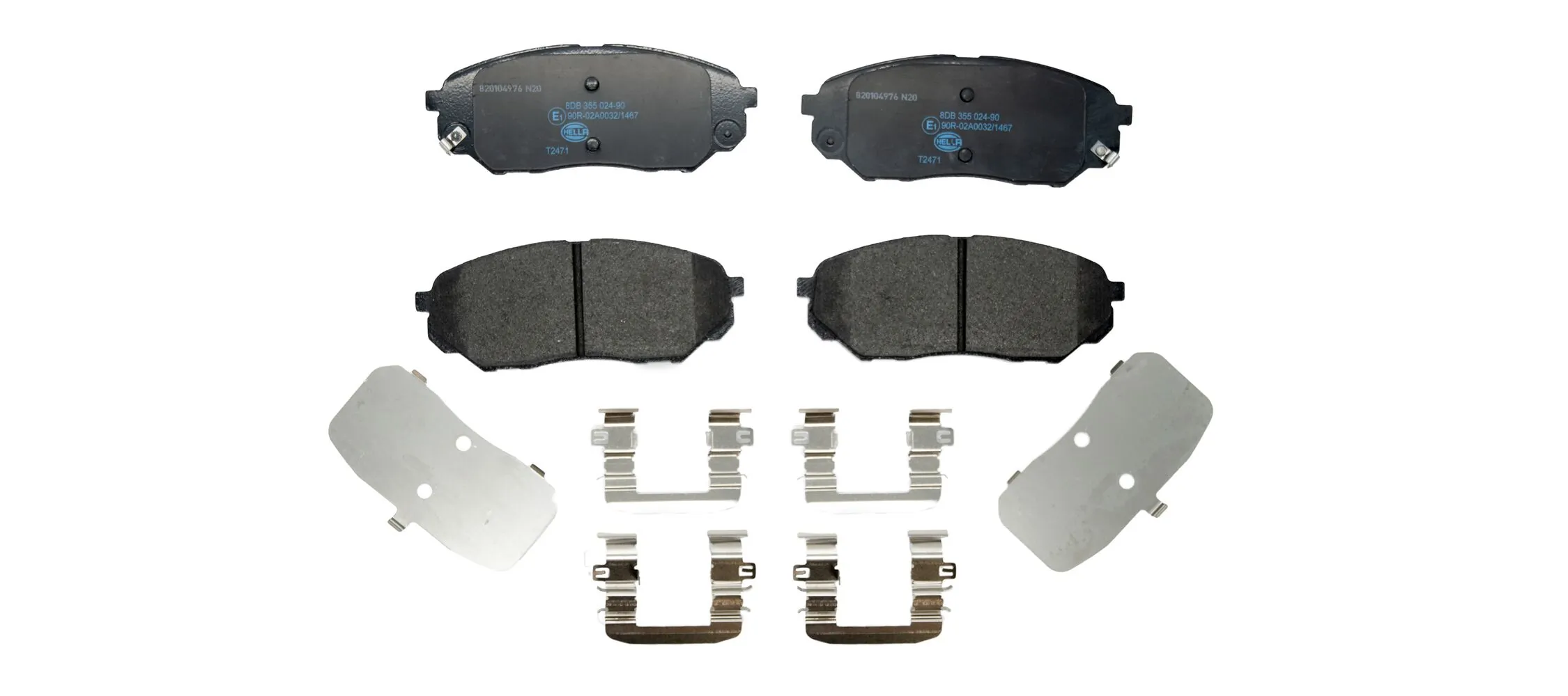 Brake Pad Set, disc brake 8DB 355 024-901