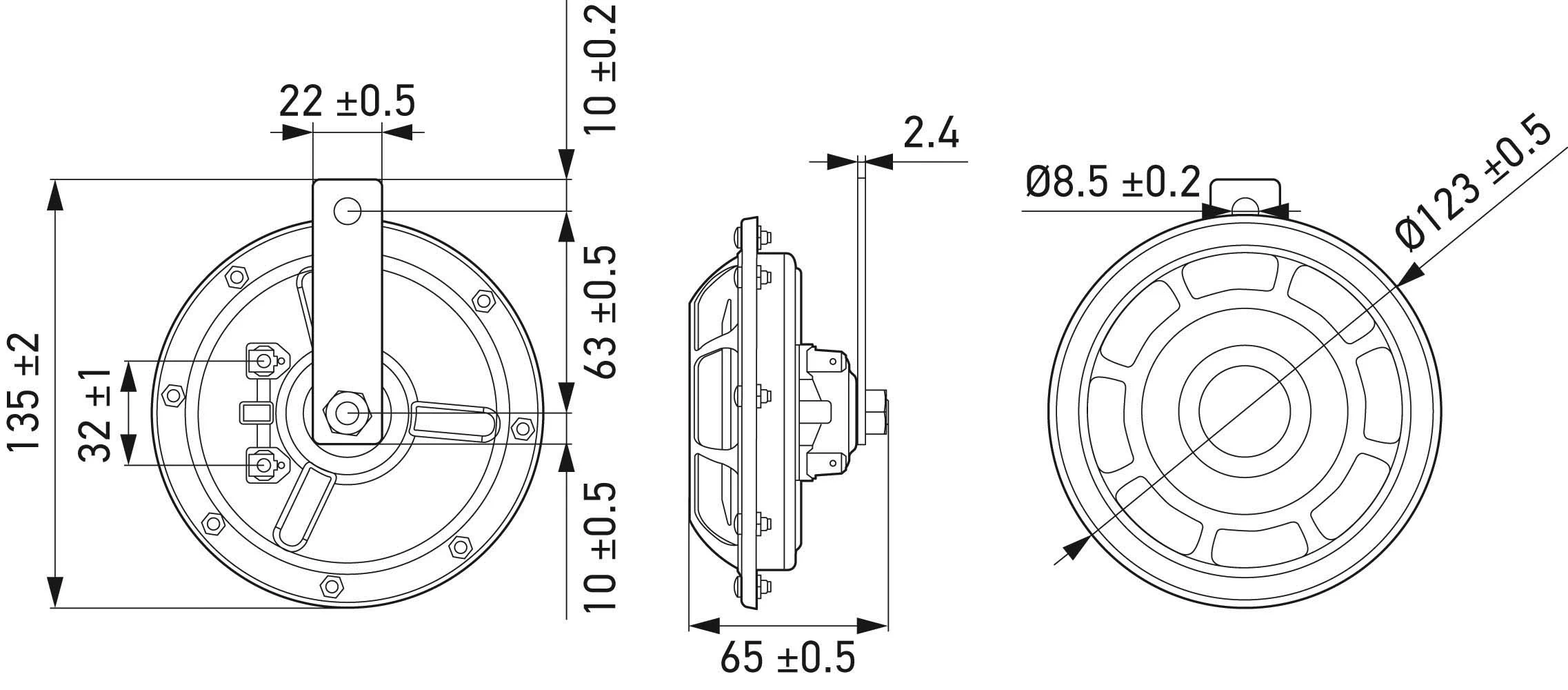 Signal Horn 3AG 003 399-801