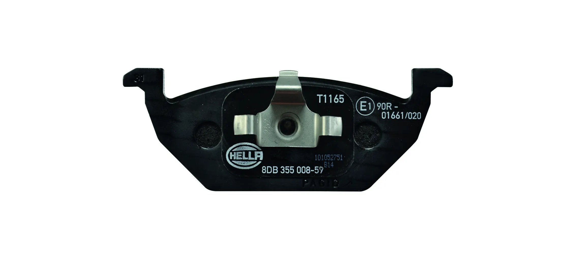 Brake Pad Set, disc brake 8DB 355 008-591