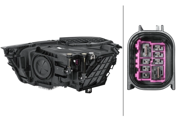 HELLA 1EX 354 870-021 Headlight