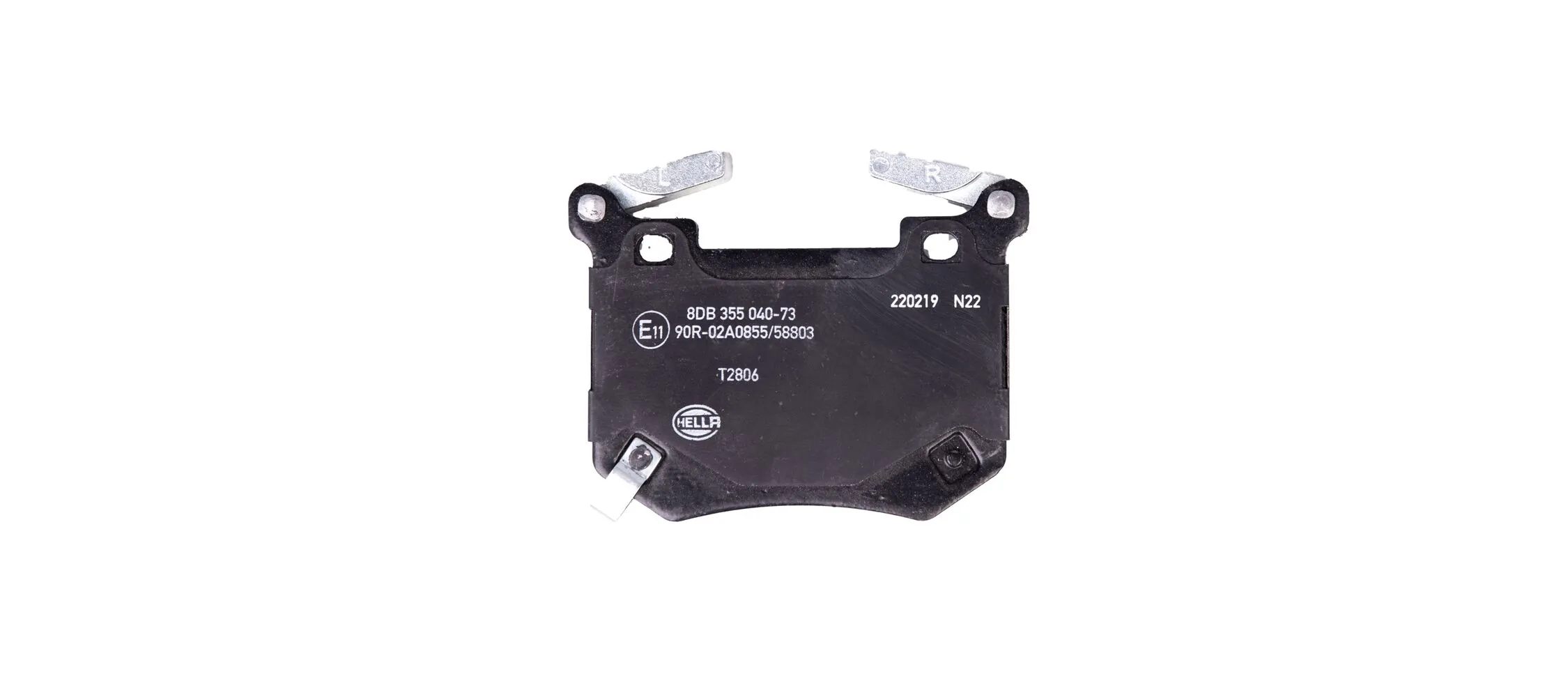 HELLA 8DB 355 040-731 Brake Pad Set, disc brake