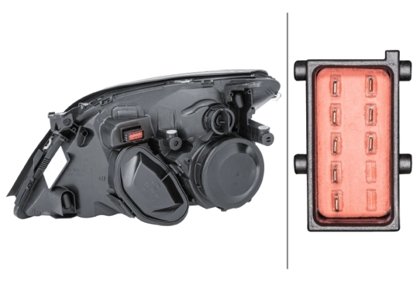 HELLA 1EL 008 320-081 Headlight