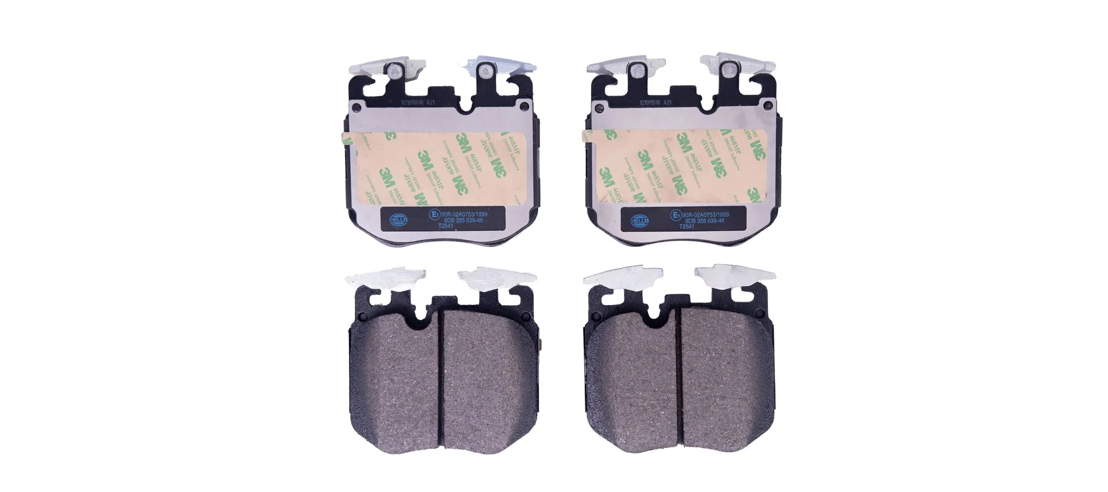 Brake Pad Set, disc brake 8DB 355 039-461