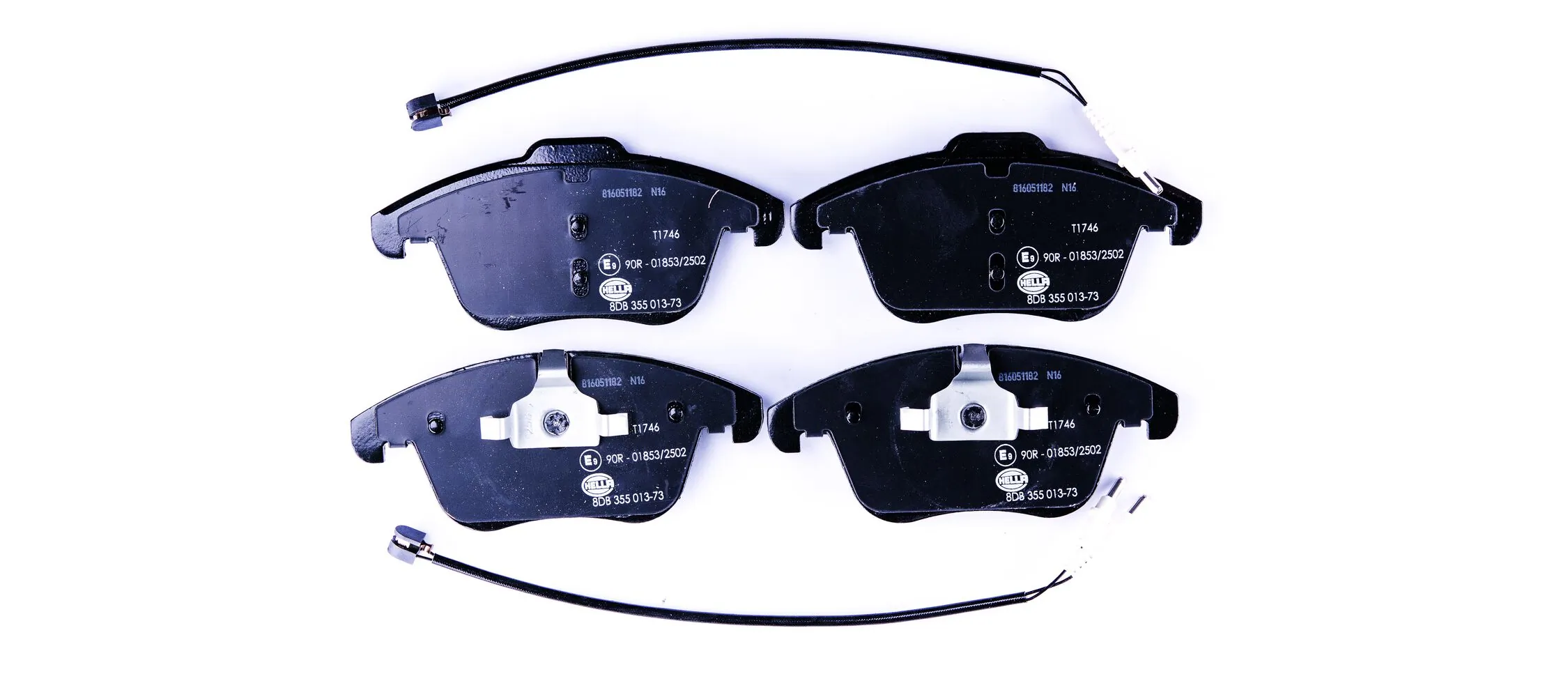 Brake Pad Set, disc brake 8DB 355 013-731