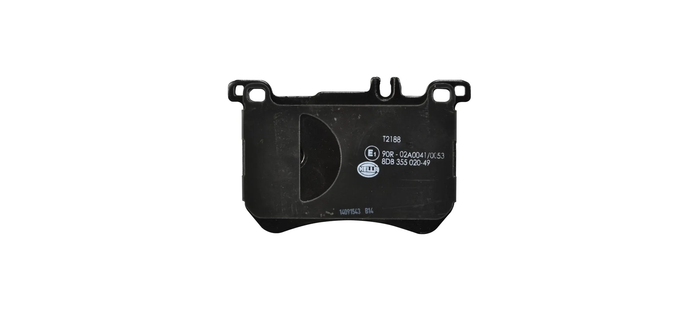 Brake Pad Set, disc brake 8DB 355 020-491