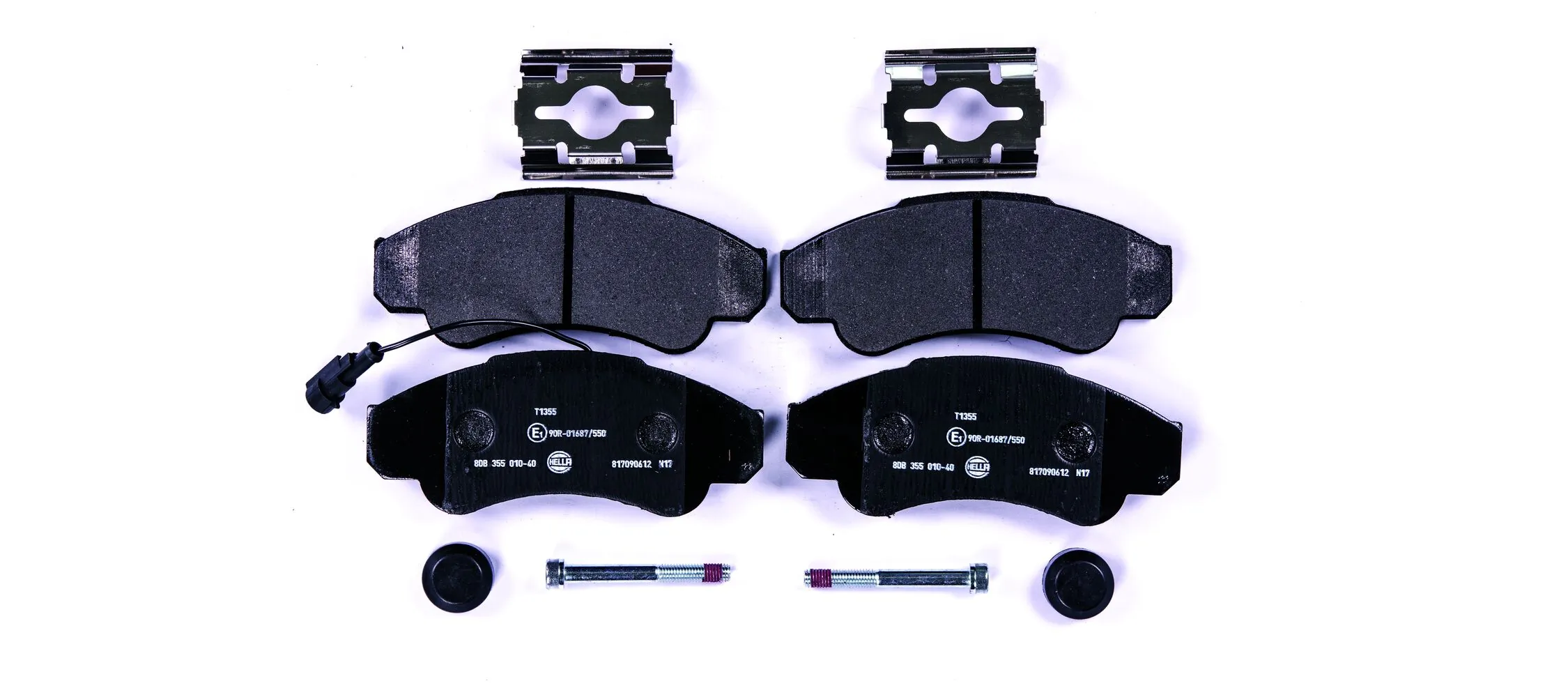 Brake Pad Set, disc brake 8DB 355 010-401