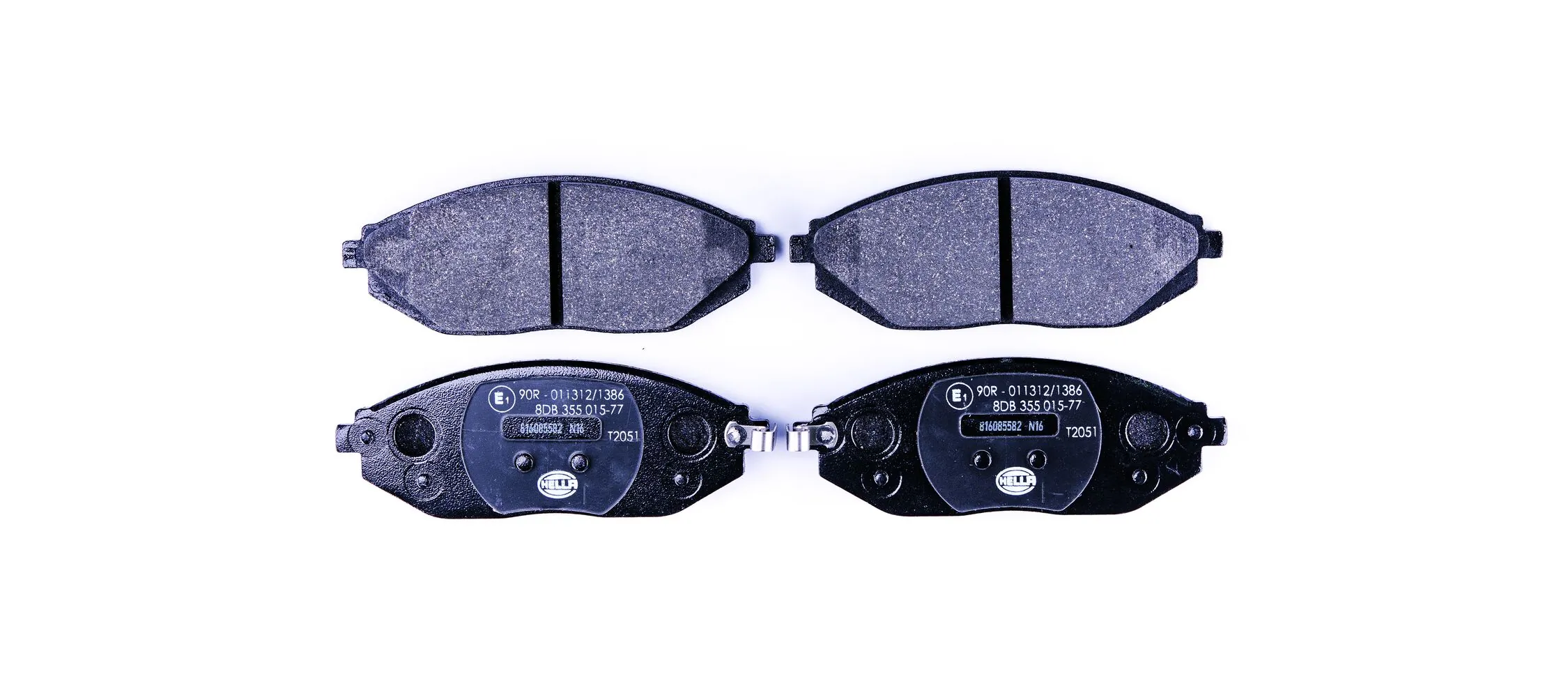 HELLA 8DB 355 015-771 Brake Pad Set, disc brake