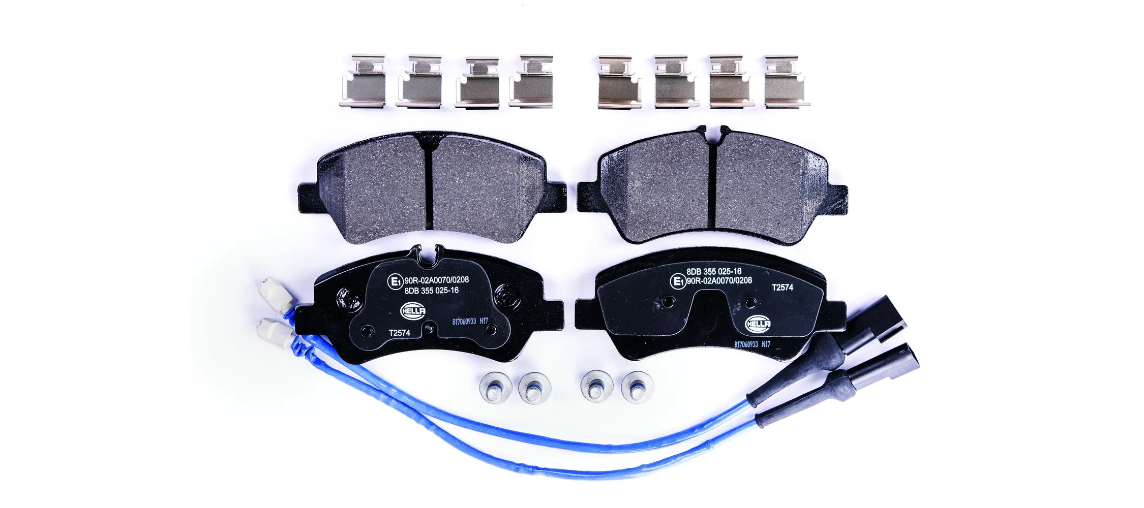 Brake Pad Set, disc brake 8DB 355 025-161