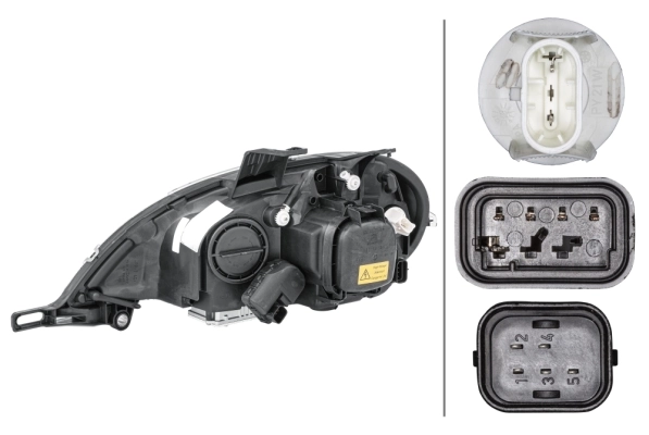 HELLA 1EL 223 151-201 Headlight