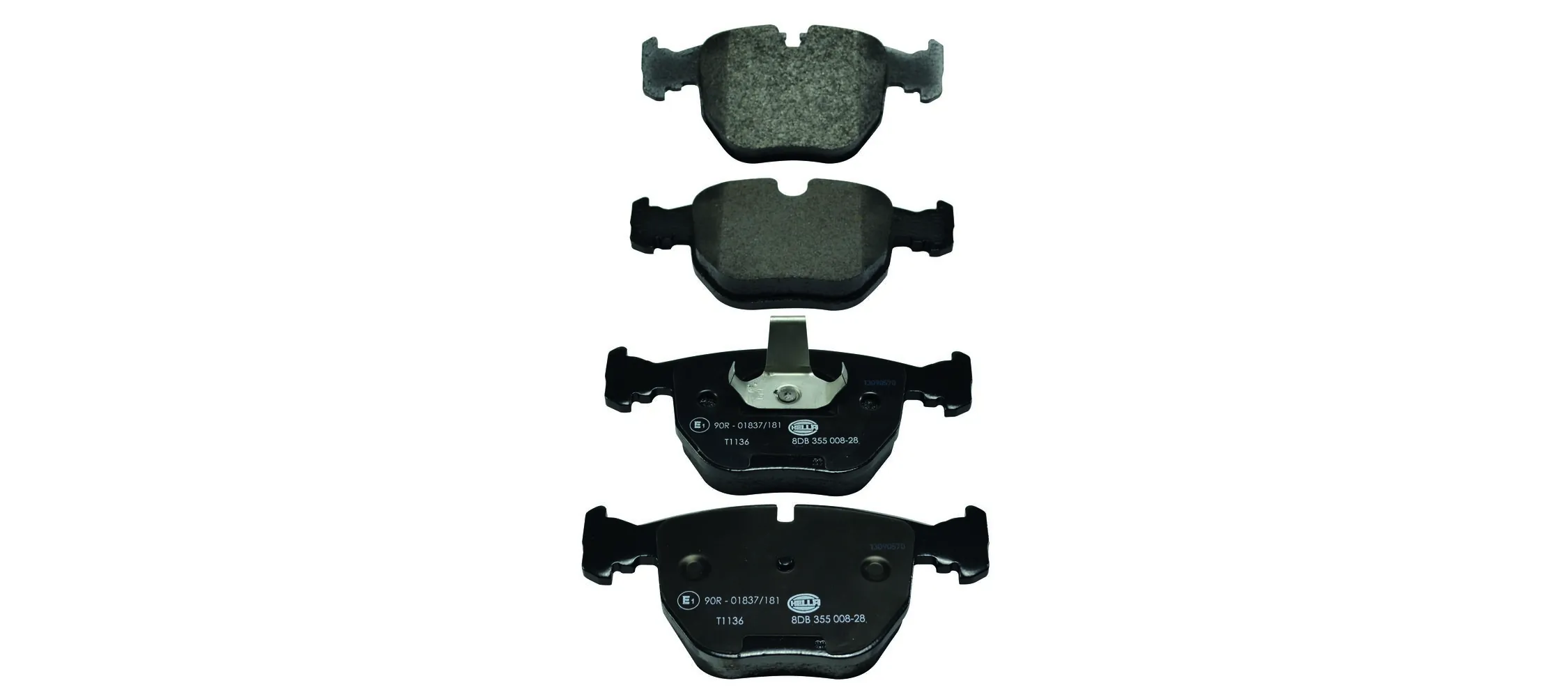 Brake Pad Set, disc brake 8DB 355 008-281
